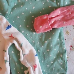 Carters newborn long sleeve onesies